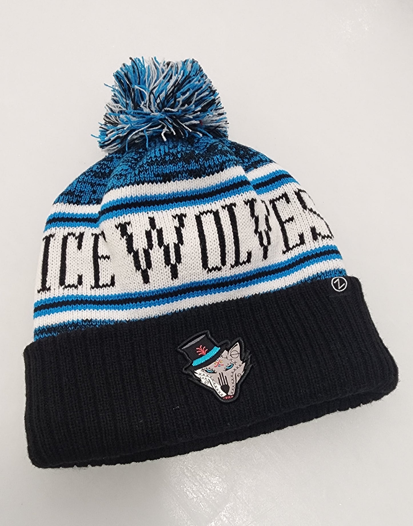 NMIW Striped Dia de Los Muertos Beanie