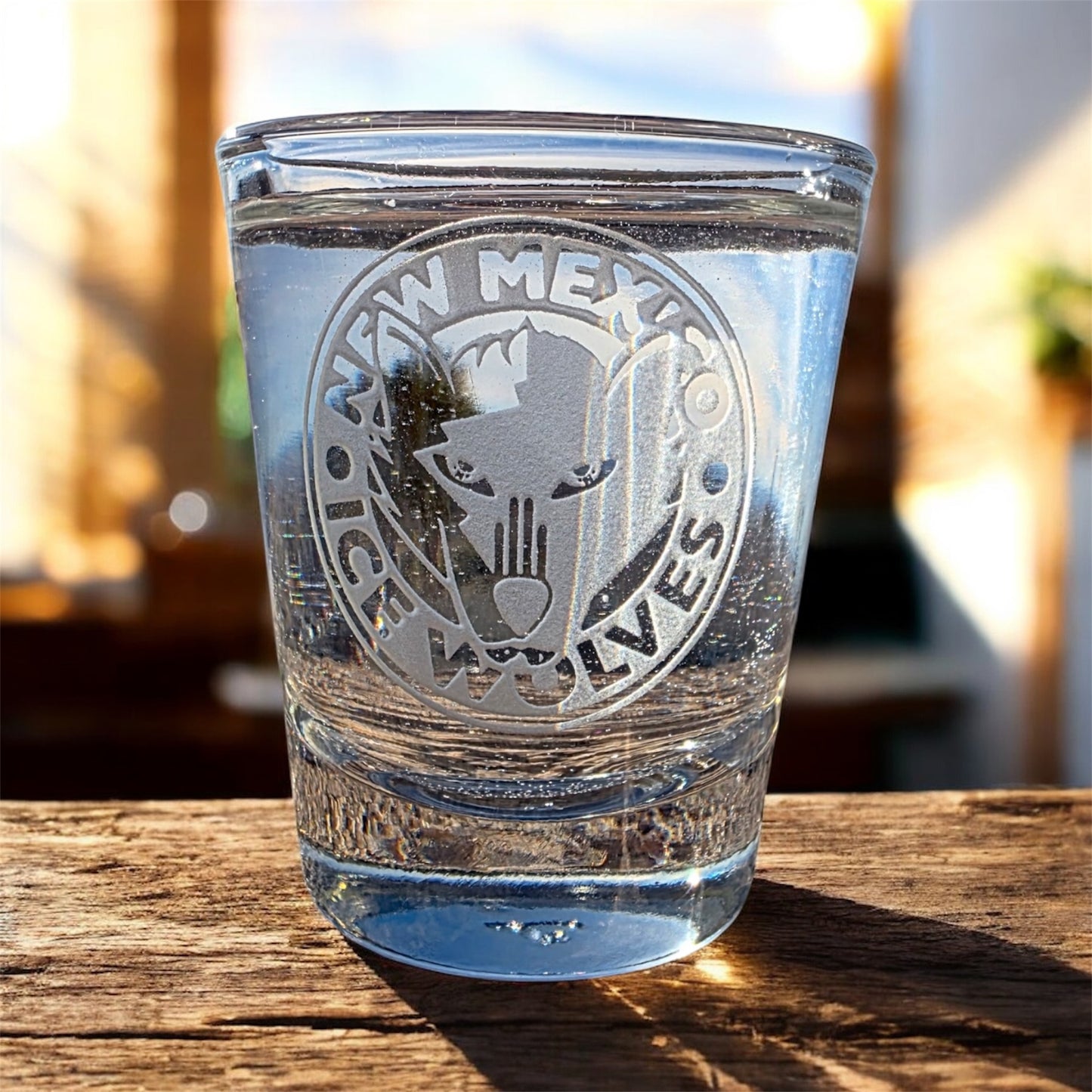 NMIW Etched Shot Glass