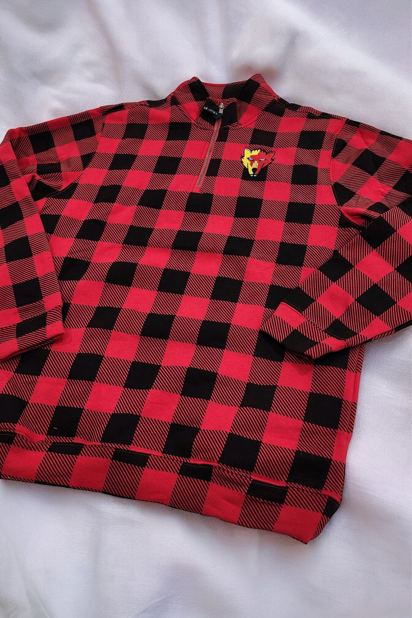 NMIW Checkered 1/4 Zip Pullover