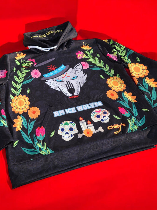 NMIW Sublimated Dia de Los Muertos Hoodie