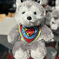 Stuffed Ice Wolf