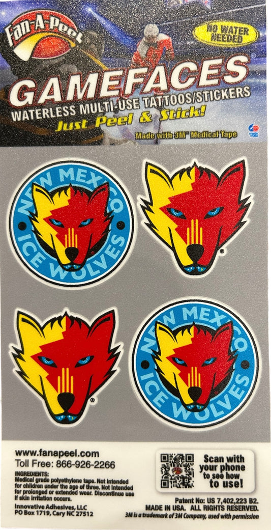 GameFaces Waterless Temporary Tattoos