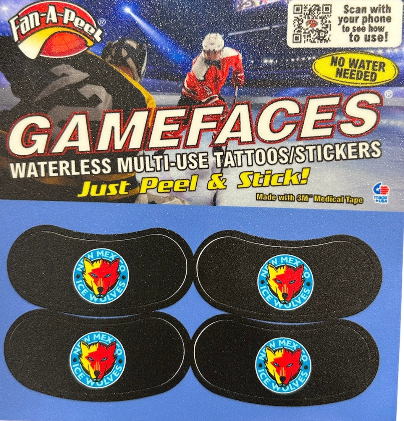 GameFaces Waterless Temporary Tattoos